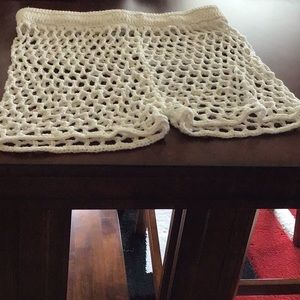 Soft cotton mesh shorts